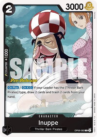 Inuppe - Wings of the Captain Pre-Release Cards (OP06 PRE) #OP06-082 - Common One Piece Trading Card