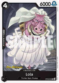 Lola - Wings of the Captain Pre-Release Cards (OP06 PRE) #OP06-094 - Common One Piece Trading Card