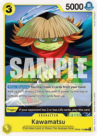 Kawamatsu - Wings of the Captain Pre-Release Cards (OP06 PRE) #OP06-103 - Common One Piece Trading Card