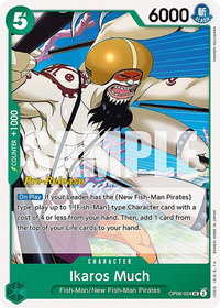 Ikaros Much - Wings of the Captain Pre-Release Cards (OP06 PRE) #OP06-024 - Uncommon One Piece Trading Card