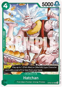 Hatchan - Wings of the Captain Pre-Release Cards (OP06 PRE) #OP06-031 - Uncommon One Piece Trading Card
