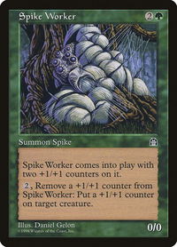 Spike Worker - Stronghold (STH) #null - Common Magic: The Gathering Trading Card