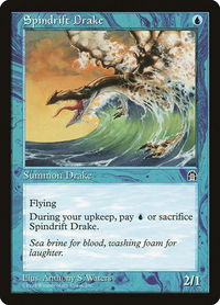 Spindrift Drake - Stronghold (STH) #null - Common Magic: The Gathering Trading Card