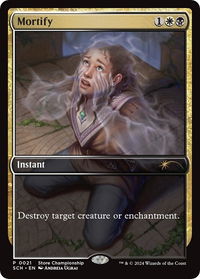 Mortify - Game Day & Store Championship Promos (GAME) #21 - Promo Magic: The Gathering Trading Card