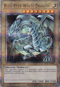 Blue-Eyes White Dragon (Quarter Century Secret Rare) - 25th Anniversary Ultimate Kaiba Set (KC01) #KC01-EN000 - Quarter Century Secret Rare YuGiOh Trading Card