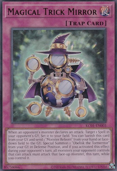 Magical Trick Mirror trading card from 25th Anniversary Ultimate Kaiba Set Magical Trick Mirror - 25th Anniversary Ultimate Kaiba Set YuGiOh trading card