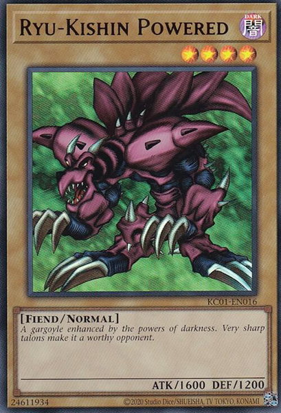 Ryu-Kishin Powered trading card from 25th Anniversary Ultimate Kaiba Set Ryu-Kishin Powered - 25th Anniversary Ultimate Kaiba Set YuGiOh trading card