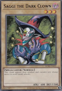 Saggi the Dark Clown - 25th Anniversary Ultimate Kaiba Set (KC01) #KC01-EN021 - Ultra Rare YuGiOh Trading Card
