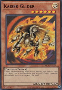 Kaiser Glider - 25th Anniversary Ultimate Kaiba Set (KC01) #KC01-EN024 - Ultra Rare YuGiOh Trading Card