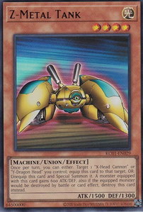 Z-Metal Tank - 25th Anniversary Ultimate Kaiba Set (KC01) #KC01-EN029 - Ultra Rare YuGiOh Trading Card