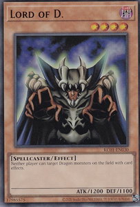 Lord of D. - 25th Anniversary Ultimate Kaiba Set (KC01) #KC01-EN030 - Ultra Rare YuGiOh Trading Card