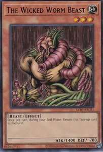 The Wicked Worm Beast - 25th Anniversary Ultimate Kaiba Set (KC01) #KC01-EN031 - Ultra Rare YuGiOh Trading Card