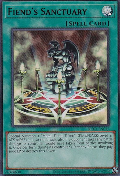 Fiend's Sanctuary (Japanese Artwork) trading card from 25th Anniversary Ultimate Kaiba Set Fiend's Sanctuary (Japanese Artwork) - 25th Anniversary Ultimate Kaiba Set YuGiOh trading card