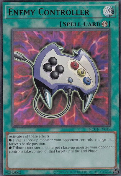 Enemy Controller trading card from 25th Anniversary Ultimate Kaiba Set Enemy Controller - 25th Anniversary Ultimate Kaiba Set YuGiOh trading card
