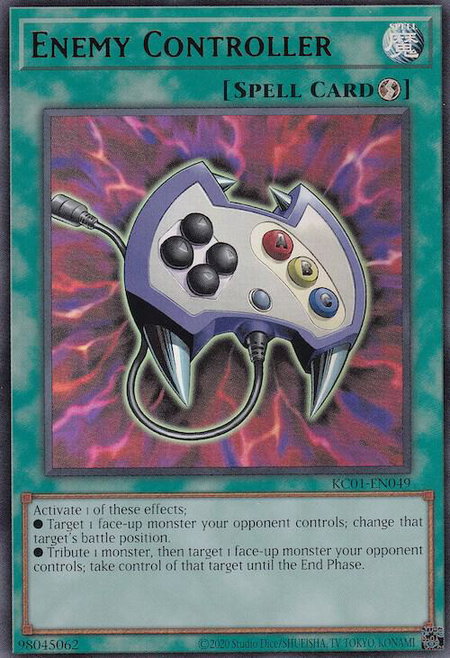Enemy Controller trading card from 25th Anniversary Ultimate Kaiba Set Enemy Controller - 25th Anniversary Ultimate Kaiba Set YuGiOh trading card