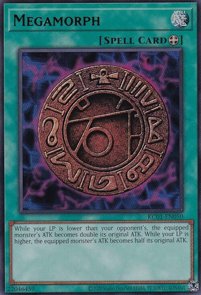 Megamorph trading card from 25th Anniversary Ultimate Kaiba Set Megamorph - 25th Anniversary Ultimate Kaiba Set YuGiOh trading card