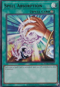 Spell Absorption - 25th Anniversary Ultimate Kaiba Set (KC01) #KC01-EN052 - Ultra Rare YuGiOh Trading Card