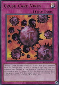 Crush Card Virus - 25th Anniversary Ultimate Kaiba Set (KC01) #KC01-EN053 - Ultra Rare YuGiOh Trading Card