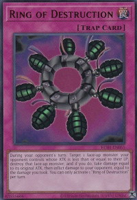 Ring of Destruction (Japanese Artwork) - 25th Anniversary Ultimate Kaiba Set (KC01) #KC01-EN055 - Ultra Rare YuGiOh Trading Card