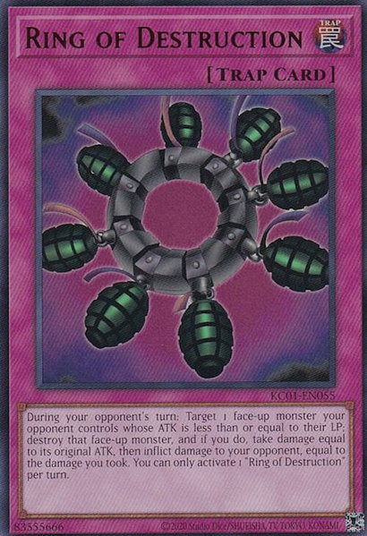 Ring of Destruction (Japanese Artwork) trading card from 25th Anniversary Ultimate Kaiba Set Ring of Destruction (Japanese Artwork) - 25th Anniversary Ultimate Kaiba Set YuGiOh trading card