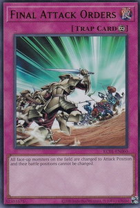 Final Attack Orders - 25th Anniversary Ultimate Kaiba Set (KC01) #KC01-EN060 - Ultra Rare YuGiOh Trading Card