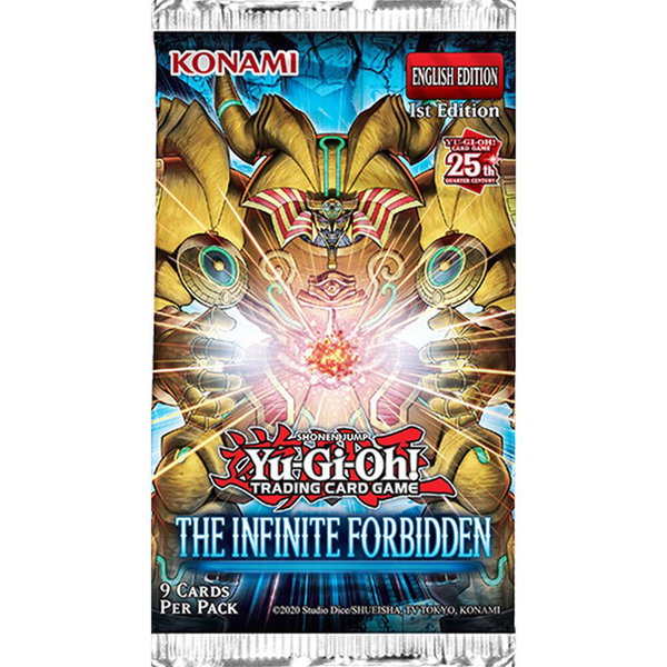 The Infinite Forbidden Booster Pack [1st Edition] - The Infinite Forbidden YuGiOh trading card