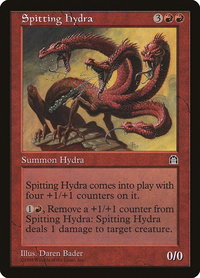 Spitting Hydra - Stronghold (STH) #null - Rare Magic: The Gathering Trading Card