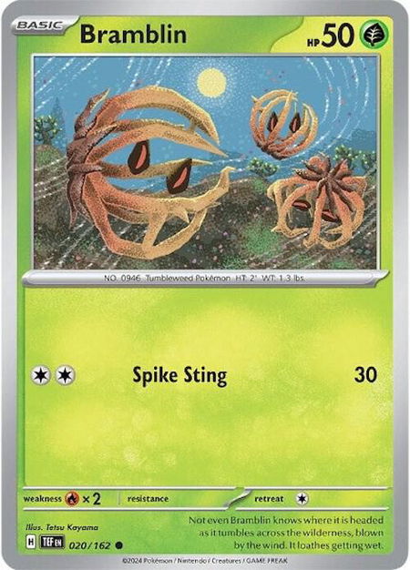 Bramblin - SV05: Temporal Forces Pokémon trading card