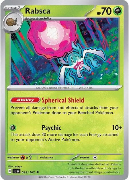 Rabsca - SV05: Temporal Forces Pokémon trading card
