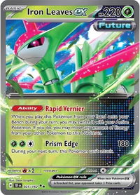 Iron Leaves ex - 025/162 - SV05: Temporal Forces (TEF) #025/162 - Double Rare Pokémon Trading Card