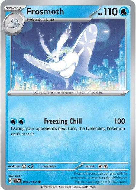Frosmoth - SV05: Temporal Forces Pokémon trading card