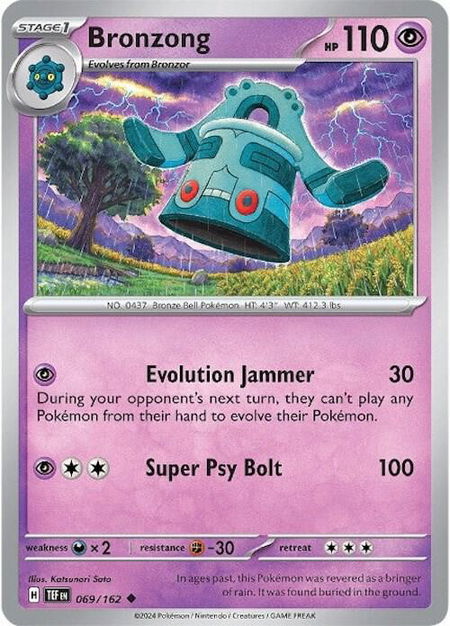 Bronzong - SV05: Temporal Forces Pokémon trading card