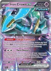 Iron Crown ex - 081/162 - SV05: Temporal Forces (TEF) #081/162 - Double Rare Pokémon Trading Card