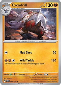 Excadrill - 086/162 - SV05: Temporal Forces (TEF) #086/162 - Uncommon Pokémon Trading Card