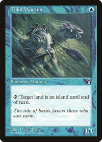 Tidal Warrior - Stronghold (STH) #null - Common Magic: The Gathering Trading Card