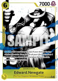 Edward.Newgate (Parallel) - Ultra Deck: The Three Brothers (ST-13) #ST13-004 - Common One Piece Trading Card