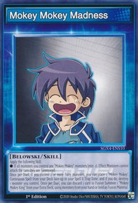 Mokey Mokey Madness - Speed Duel GX: Midterm Destruction (SGX4) #SGX4-ENS10 - Common / Short Print YuGiOh Trading Card