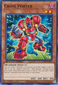 Cross Porter - Speed Duel GX: Midterm Destruction (SGX4) #SGX4-ENA04 - Common / Short Print YuGiOh Trading Card