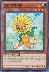 Dandylion - Speed Duel GX: Midterm Destruction (SGX4) #SGX4-ENA05 - Common / Short Print YuGiOh Trading Card