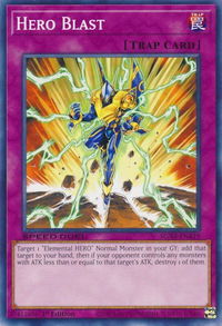 Hero Blast - Speed Duel GX: Midterm Destruction (SGX4) #SGX4-ENA19 - Common / Short Print YuGiOh Trading Card