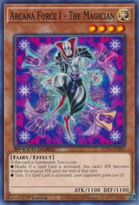 Arcana Force I - The Magician - Speed Duel GX: Midterm Destruction (SGX4) #SGX4-ENB03 - Common / Short Print YuGiOh Trading Card