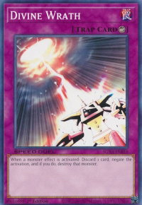 Divine Wrath - Speed Duel GX: Midterm Destruction (SGX4) #SGX4-ENB18 - Common / Short Print YuGiOh Trading Card