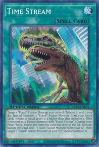 Time Stream - Speed Duel GX: Midterm Destruction (SGX4) #SGX4-END11 - Common / Short Print YuGiOh Trading Card