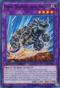 Fossil Machine Skull Buggy - Speed Duel GX: Midterm Destruction (SGX4) #SGX4-END22 - Common / Short Print YuGiOh Trading Card