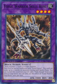 Fossil Warrior Skull Bone - Speed Duel GX: Midterm Destruction (SGX4) #SGX4-END23 - Common / Short Print YuGiOh Trading Card