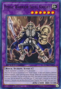 Fossil Warrior Skull Knight - Speed Duel GX: Midterm Destruction (SGX4) #SGX4-END24 - Common / Short Print YuGiOh Trading Card