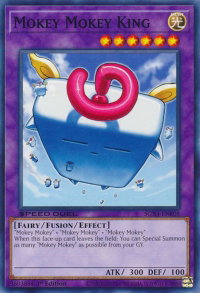 Mokey Mokey King - Speed Duel GX: Midterm Destruction (SGX4) #SGX4-ENE08 - Common / Short Print YuGiOh Trading Card