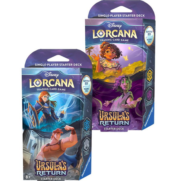 Disney Lorcana: Ursula's Return Starter Deck [Set of 2] - Ursula's Return Disney Lorcana trading card