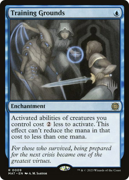 Training Grounds - Promo Pack: Murders at Karlov Manor Magic: The Gathering trading card
