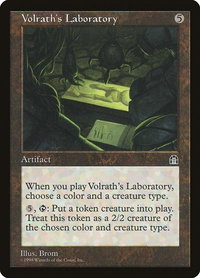 Volrath's Laboratory - Stronghold (STH) #null - Rare Magic: The Gathering Trading Card